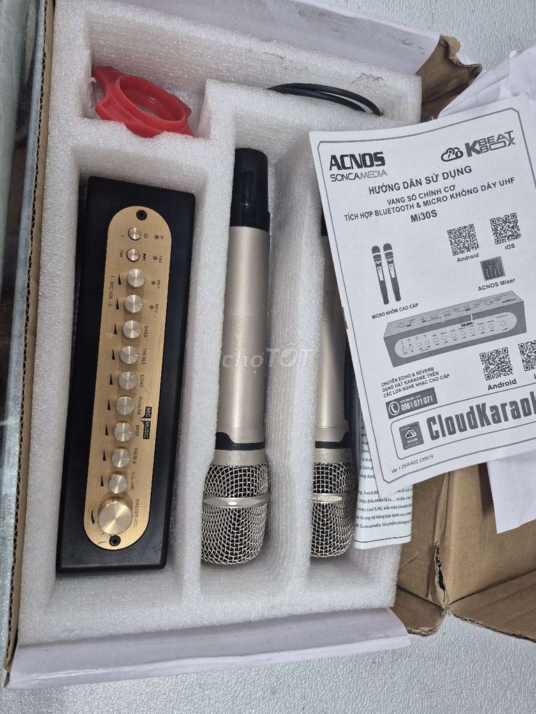 MI30S mic acnos ghép loa hát bao hay.. còn mới. Mua bán Tivi, Âm thanh tại Quận Hải Châu Đà Nẵng được đăng bởi Thái Hào hình 1