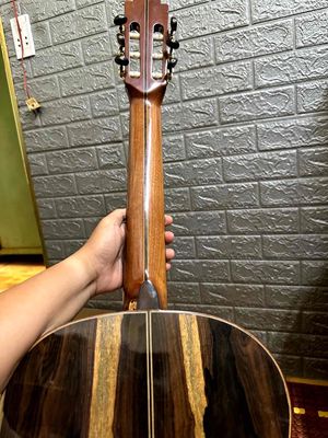 Guitar Quyết gỗ Ziricote kèm hộp cứng