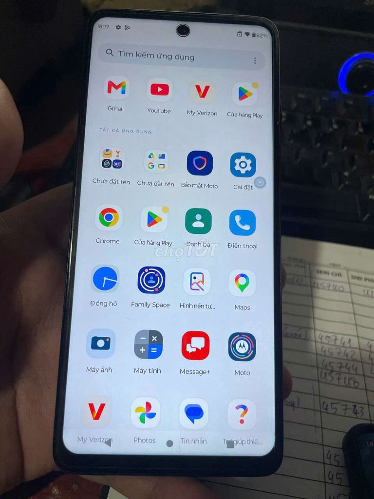 Motorola Edge 5G UW 6GB/256GB Xanh đen. Mua bán Điện thoại tại Thị xã Bến Cát Bình Dương được đăng bởi Huỳnh Quang Phú hình 1