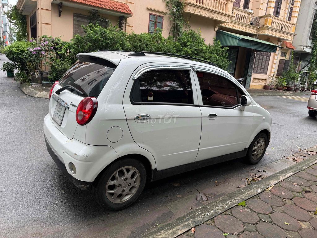 Daewoo Matiz Super 2008, белый автомат, 10 тысяч