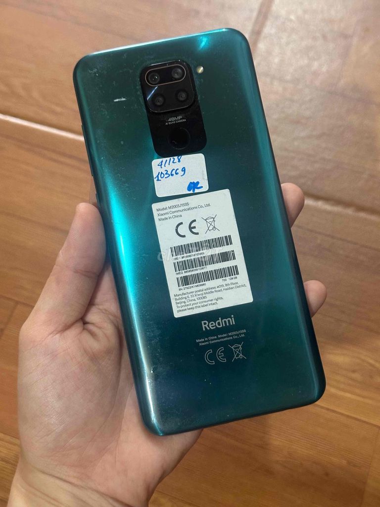 Xiaomi Redmi Note 9 128GB Xanh. Mua bán Điện thoại tại Thành phố Thủ Đức Tp Hồ Chí Minh được đăng bởi Hiếu hình 1