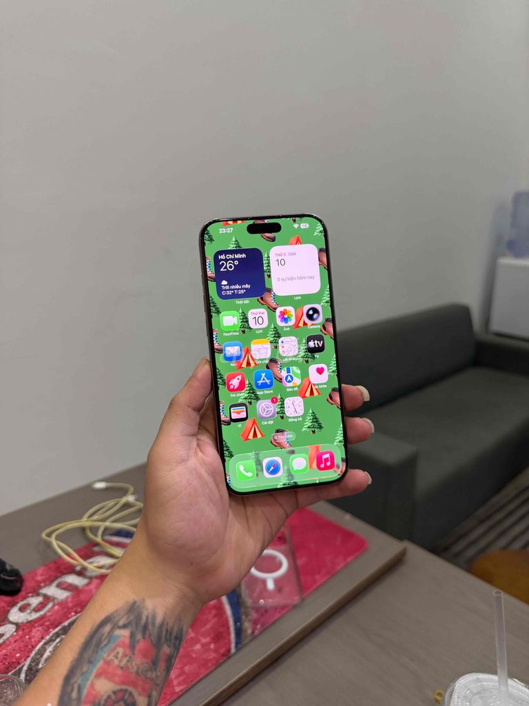 iPhone 16 Pro Max QTE 512GB Pin 93% Zin Áp Nguyên. Mua bán Điện thoại tại Quận Cầu Giấy Hà Nội được đăng bởi Trung Kiên Trả Góp Bao Nợ Xấu hình 1