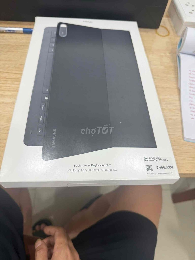 Bao da bàn phím Samsung Tab S11 Ultra Đen. Mua bán Phụ kiện (Màn hình, Chuột...) tại Quận Bình Thạnh Tp Hồ Chí Minh được đăng bởi Nha Phương hình 1