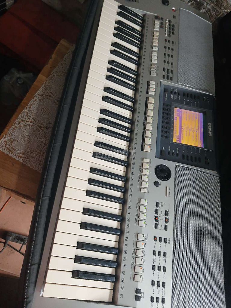Đàn Organ Yamaha S700 Xám. Mua bán Nhạc cụ tại Quận Đống Đa Hà Nội được đăng bởi thanglong hình 1