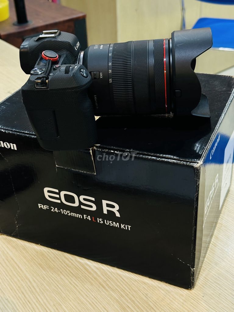 CANON EOS R + RF 24-105 F4L FULLBOX FULL PHỤ KIỆN