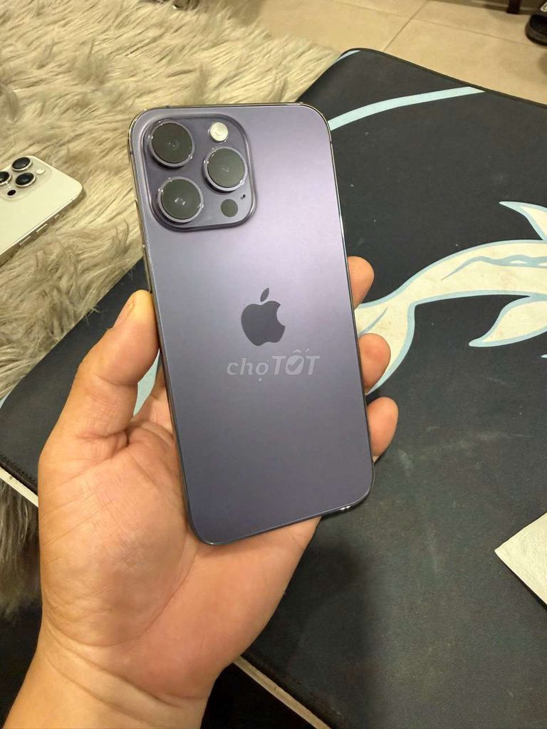 Apple iPhone 14 Pro Max 128GB Tím Mỹ 99%. Mua bán Điện thoại tại Quận Bình Thạnh Tp Hồ Chí Minh được đăng bởi Hoàng Giang hình 1