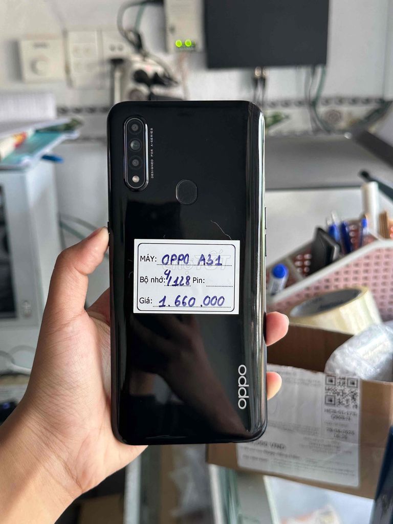 Oppo A31 4GB/128GB Đen. Mua bán Điện thoại tại Thị xã Tân Uyên Bình Dương được đăng bởi Cửa hàng Kim Tuyến hình 1