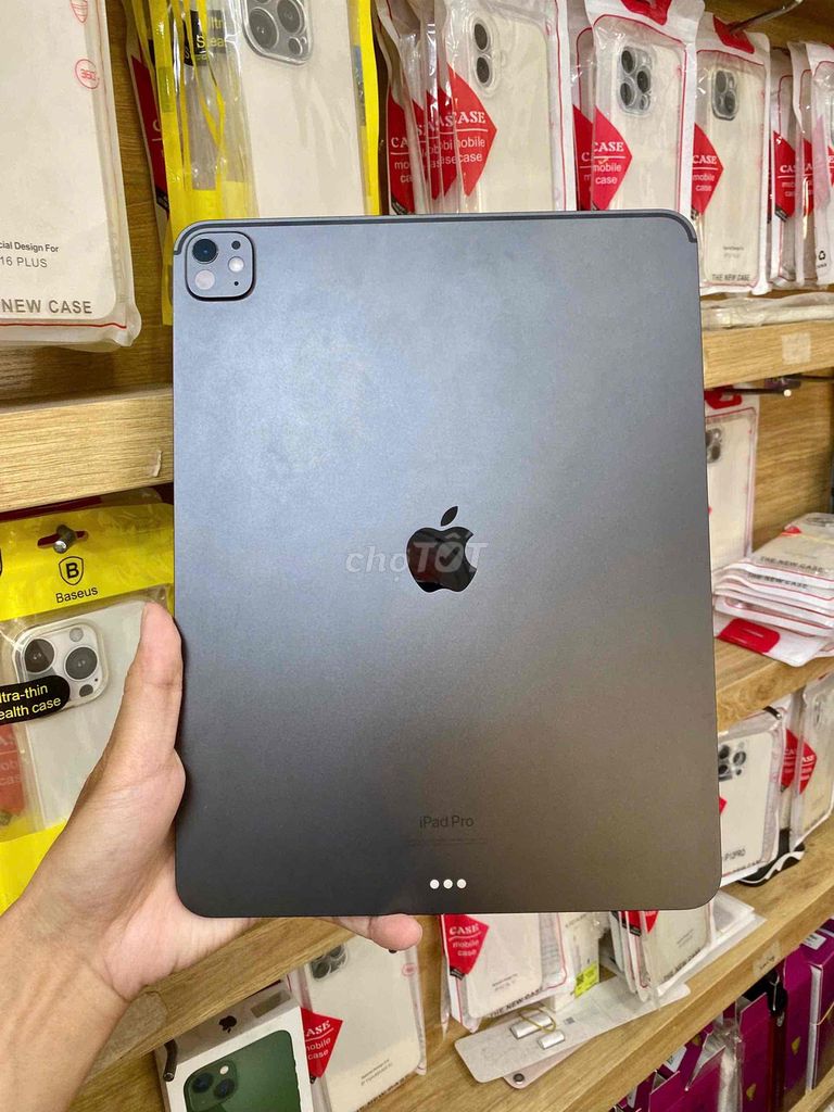 Ipad Pro 13inch M4 256G Đen ZA Wifi   - Pin 100%. Mua bán Máy tính bảng tại Quận 3 Tp Hồ Chí Minh được đăng bởi Tuấn Nguyễn hình 1
