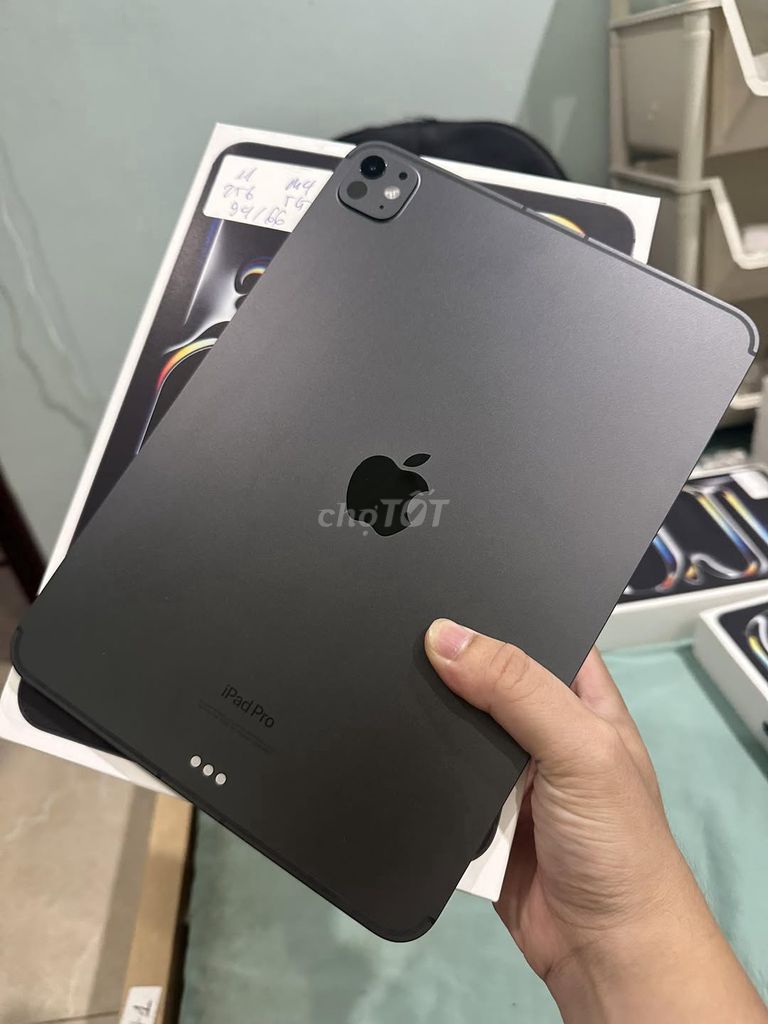 Apple iPad Pro M4 256GB Xám Mỹ Như mới. Mua bán Máy tính bảng tại Quận Ba Đình Hà Nội được đăng bởi Hội Đồ Điện Tử hình 1