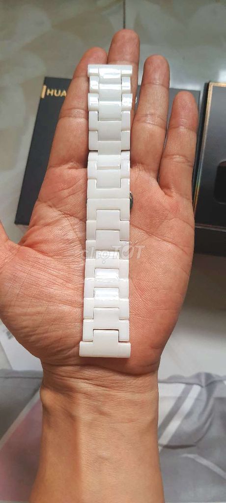 Dây gốm sứ màu trắng cho các đồng hồ dây 22mm