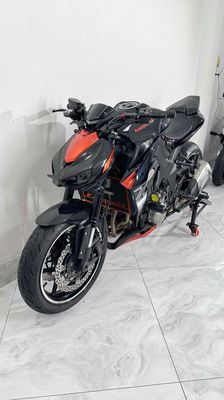 Kawasaki Z1000 Đen, Cam, Bạc