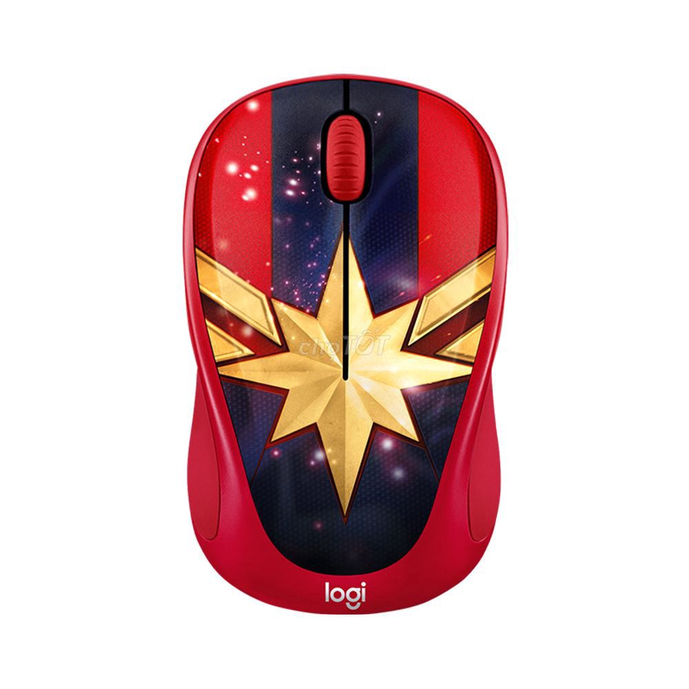 Chuột Logitech Optical Mouse Captain Marvel Mới