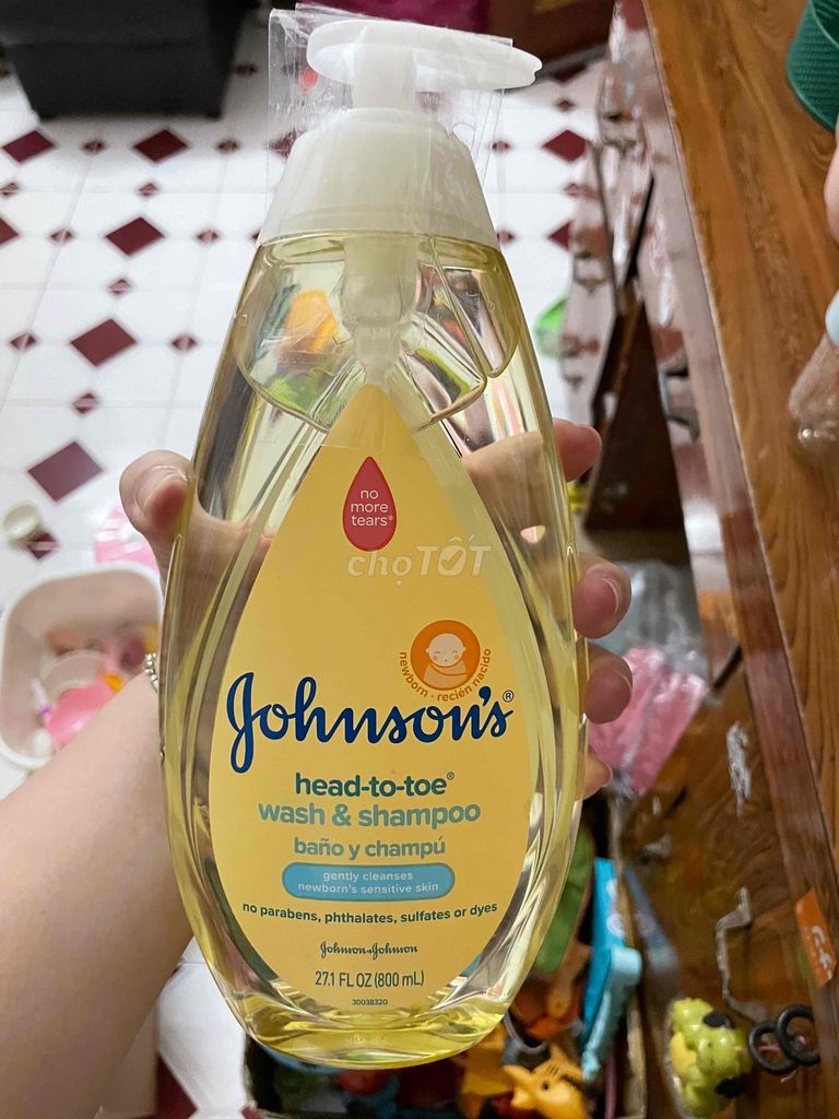 Sữa tắm Johnson 800ml