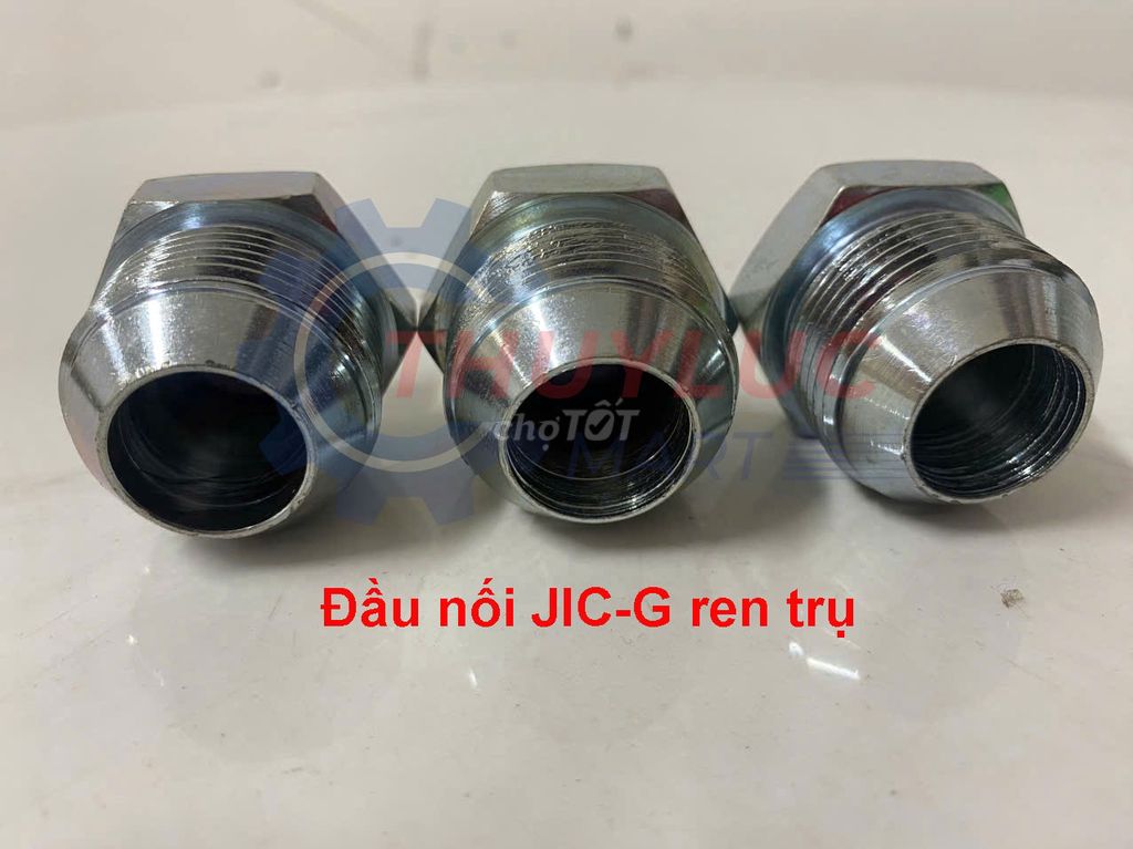 Đầu nối ống hệ JIC,DIN còn lại nối máy hệ BSPP