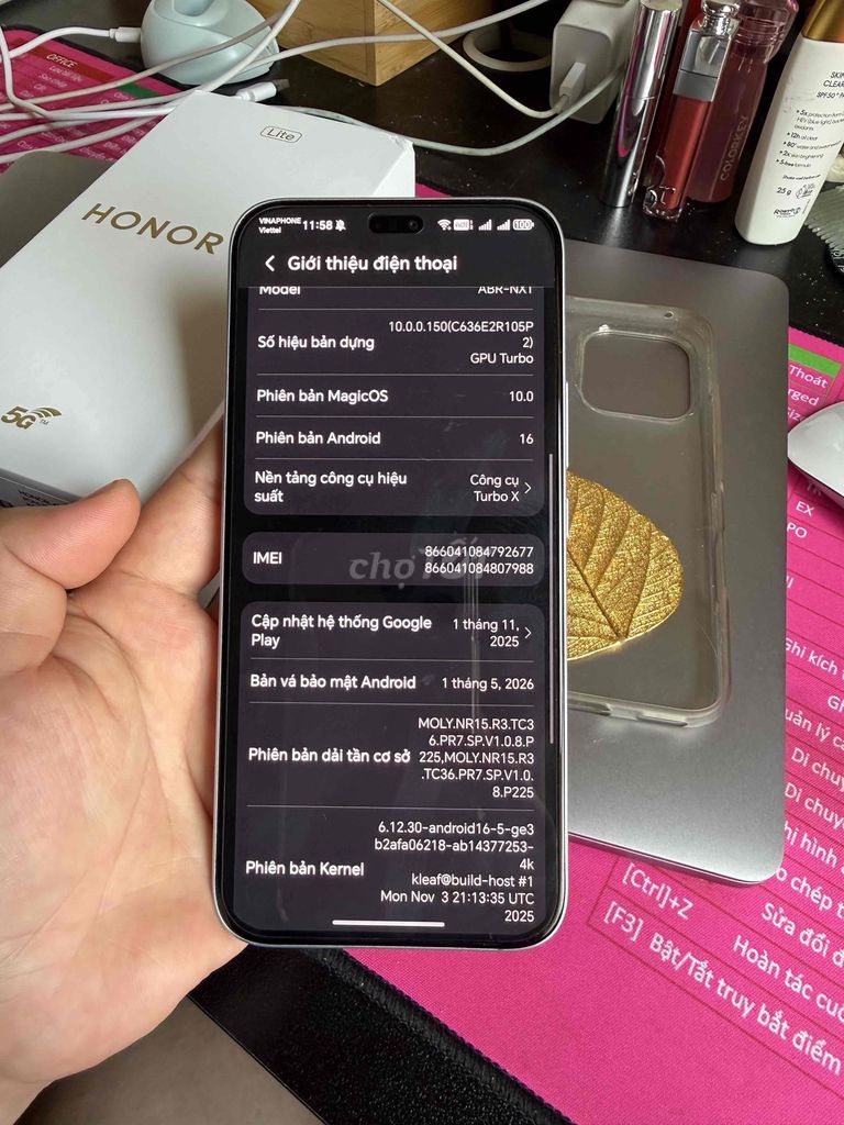 Honor 400 Lite 5G 256GB Bạc. Mua bán Điện thoại tại Quận Cầu Giấy Hà Nội được đăng bởi Miu hình 1