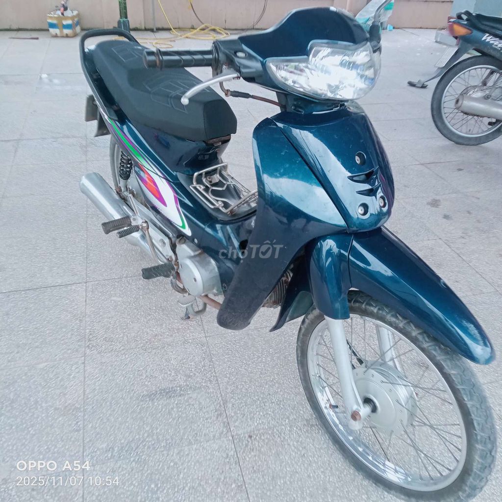 Honda Wave Anpha 2004 Xanh đậm. Mua bán Xe máy tại Huyện Châu Thành Tây Ninh được đăng bởi Hai Chau hình 1