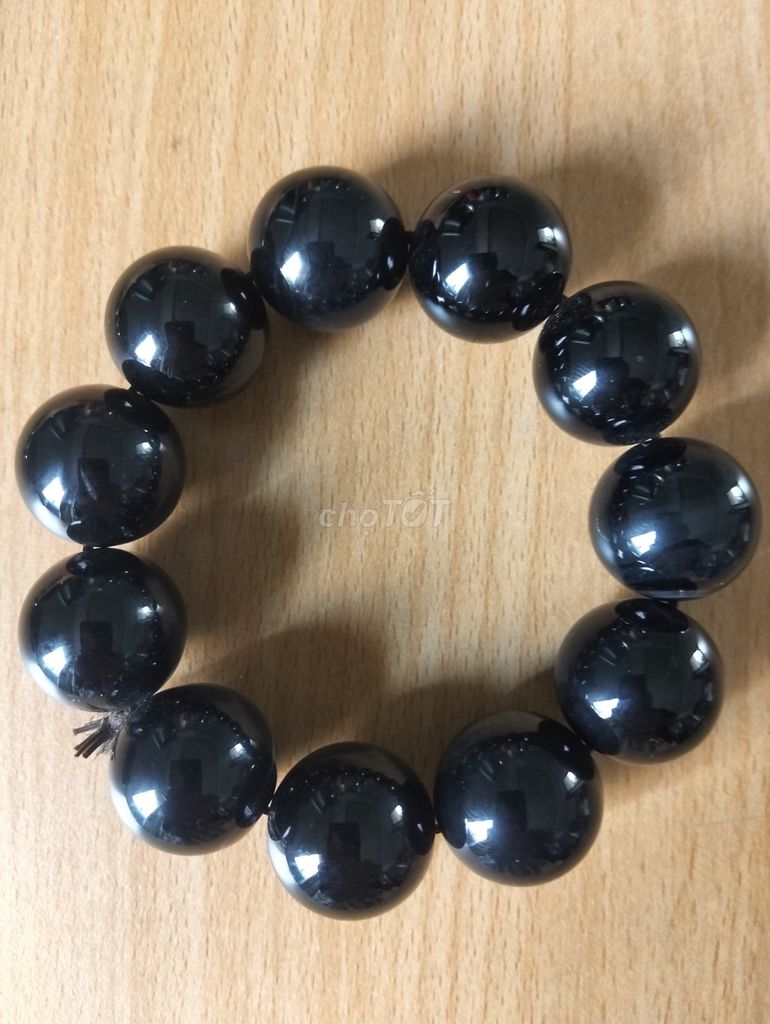 Vòng tay Nam Đá đen 20cm. Mua bán Phụ kiện thời trang khác tại Thành phố Thủ Đức Tp Hồ Chí Minh được đăng bởi Quan Tran Thanh hình 1