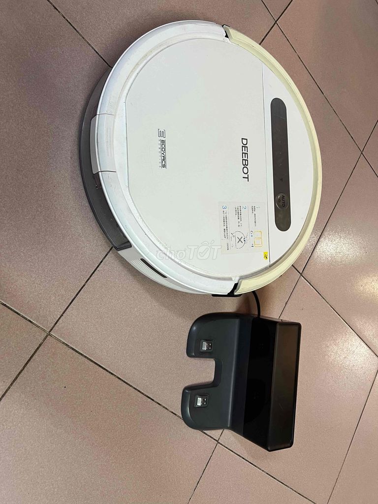 Robot hút bụi Ecovacs Deebot Trắng. Mua bán Thiết bị vệ sinh, nhà tắm tại Quận 11 Tp Hồ Chí Minh được đăng bởi Tuấn Dũng hình 1