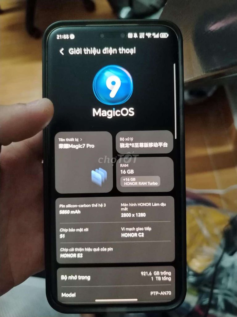 Honor Magic7 Pro 1TB Đen. Mua bán Điện thoại tại Quận Bình Thạnh Tp Hồ Chí Minh được đăng bởi Long  hình 1