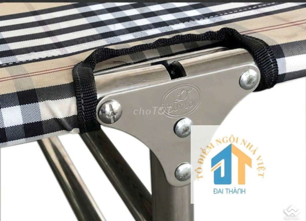 Giường ghế xếp kiểu cùng sướng DUY LỢI INOX CỠĐẠI. Mua bán Giường, chăn ga gối nệm tại Quận Tân Phú Tp Hồ Chí Minh được đăng bởi NỘI THẤT ĐẠI THÀNH hình 1
