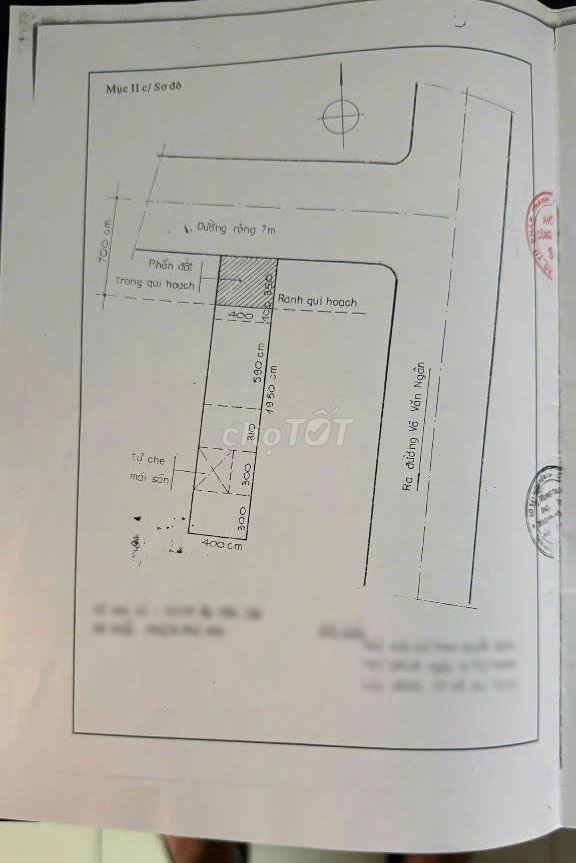 Bán Nhà Đất Tân Lập 2 cách Mặt Tiền đường LÊ VĂN VIỆT 40m