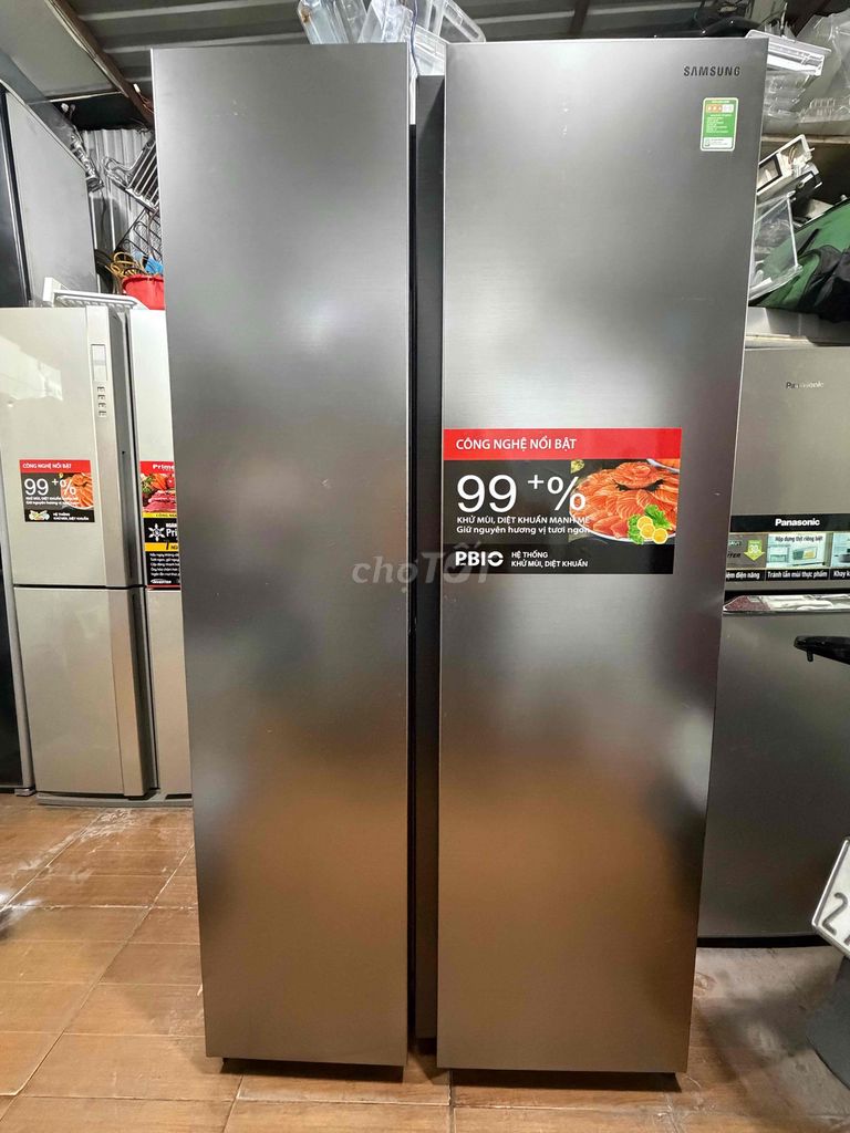 Tủ lạnh Samsung 650 lít Side by side. Mua bán Tủ lạnh tại Quận Gò Vấp Tp Hồ Chí Minh được đăng bởi Hoàng sang hình 1