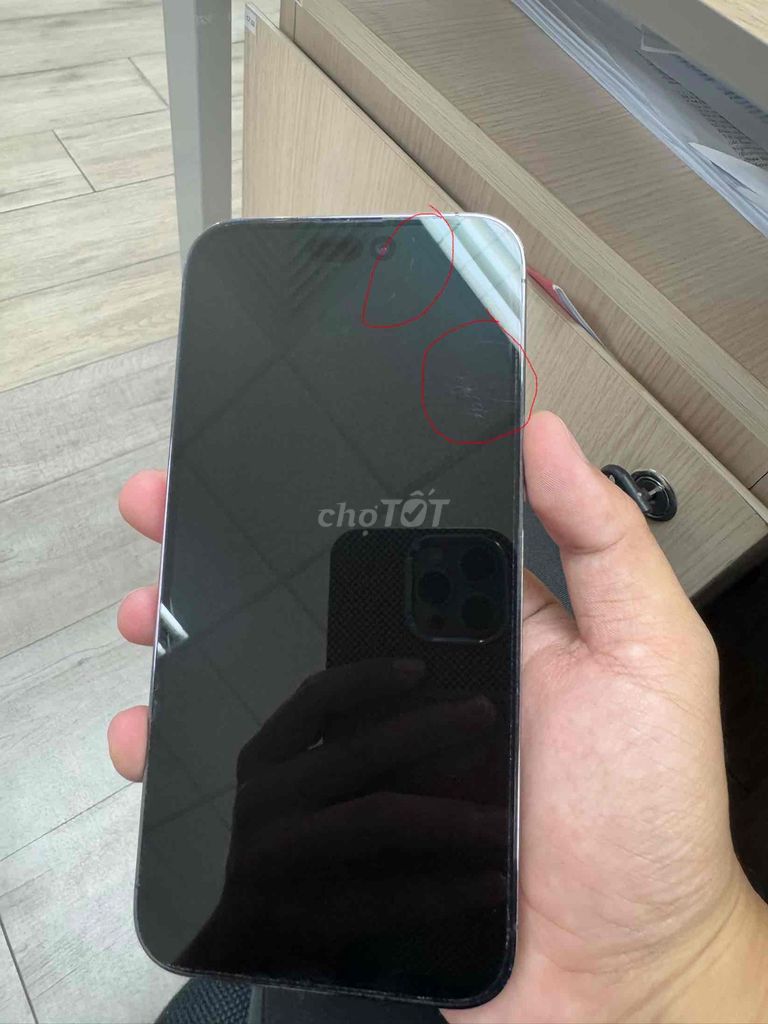 iPhone 14 Pro Max 256GB Tím Nguyên Zin Pin 90%. Mua bán Điện thoại tại Quận Tân Phú Tp Hồ Chí Minh được đăng bởi Phan Tiến Linh hình 1