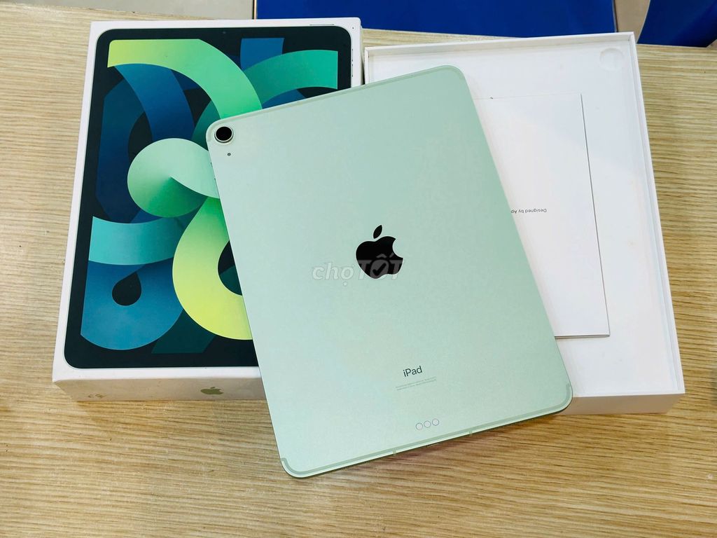 Apple iPad Air 4 256GB Xanh lá 4G+WiFi. Mua bán Máy tính bảng tại Quận Đống Đa Hà Nội được đăng bởi Thế Hoàng hình 1