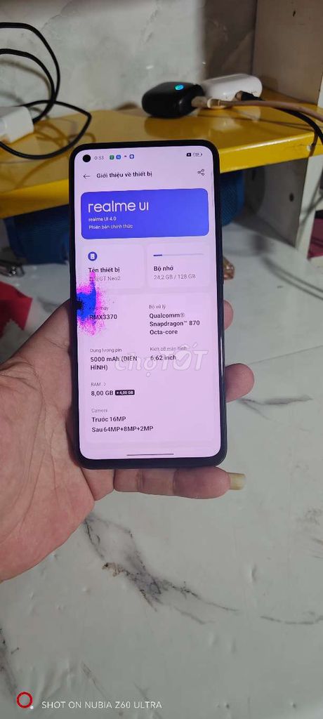 Realme GT Neo 2 8GB/128GB Xanh lá. Mua bán Điện thoại tại Quận Tân Phú Tp Hồ Chí Minh được đăng bởi huy  hình 1