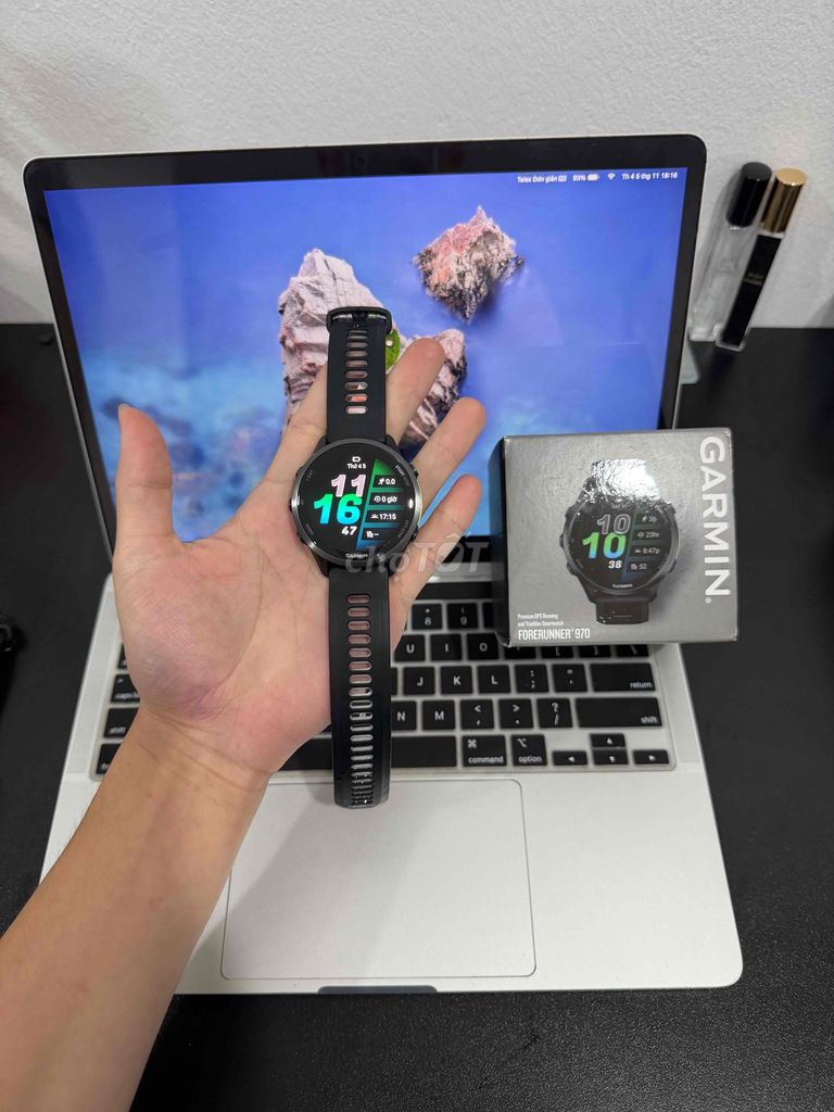 Garmin Forerunner970 Hàng FPT  Bh 20/2/2028. Mua bán Thiết bị đeo thông minh tại Quận Thanh Xuân Hà Nội được đăng bởi Mạnh Garmin hình 1