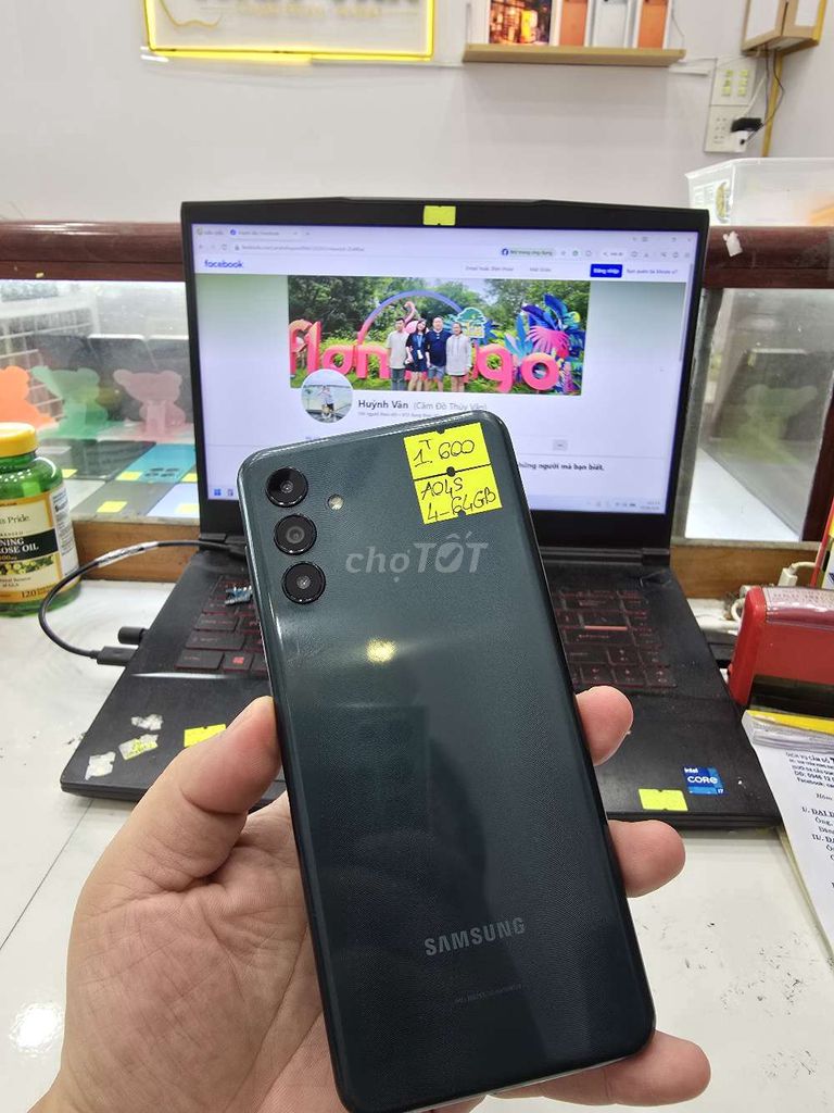 Samsung A04S 4GB/64GB. Mua bán Điện thoại tại Thành phố Long Xuyên An Giang được đăng bởi Facebook Cầm Đồ Thúy Vân hình 1