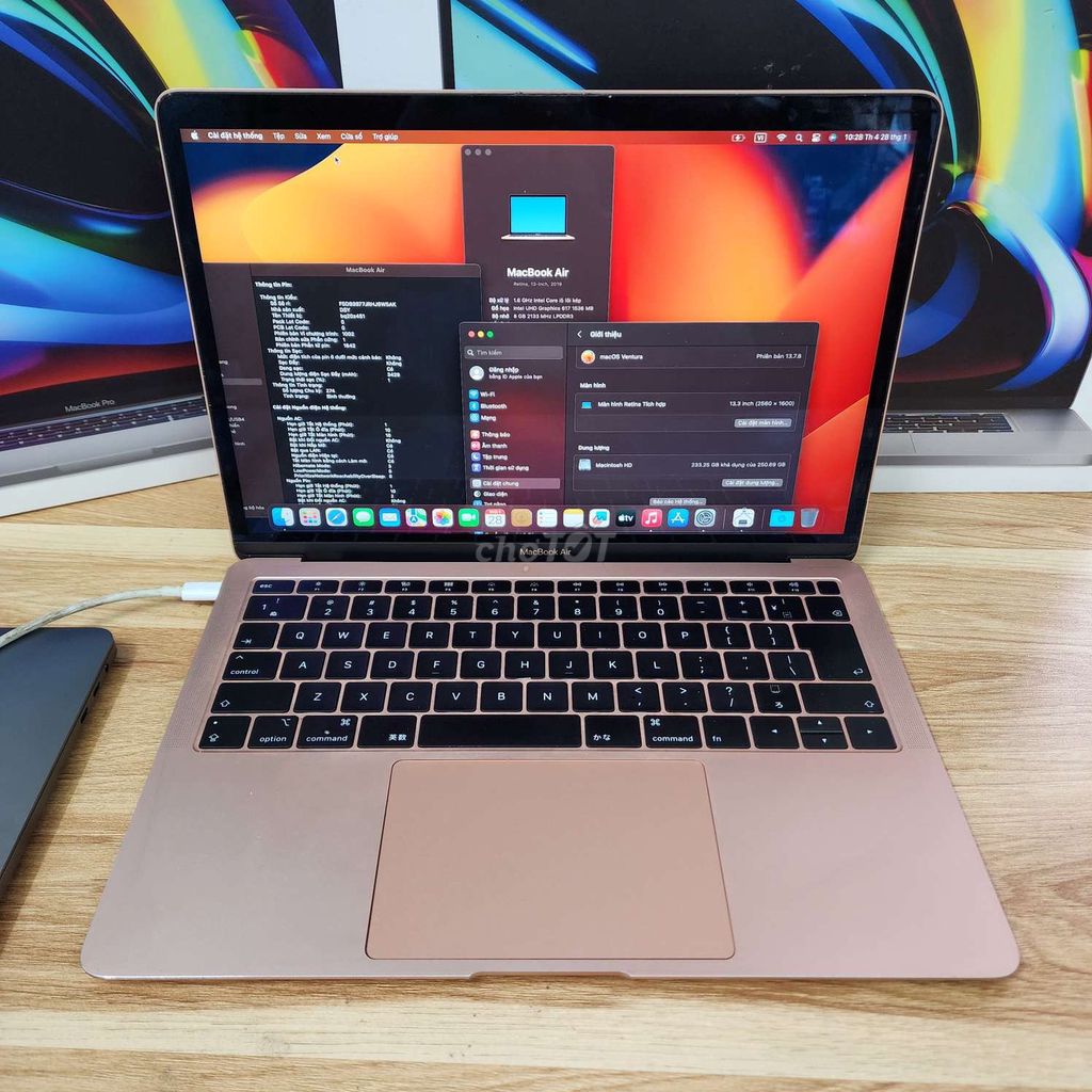 Apple MacBook Air 2019 i5 8GB/256GB rosegold. Mua bán Laptop tại Quận Bắc Từ Liêm Hà Nội được đăng bởi Minh Trang hình 1