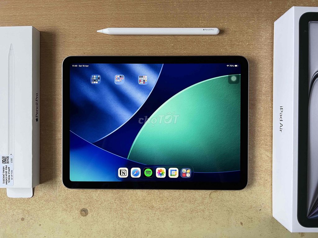 Apple iPad Air M4 11 inch 128GB. Mua bán Máy tính bảng tại Quận Tân Phú Tp Hồ Chí Minh được đăng bởi Phat Gia Nguyen hình 1