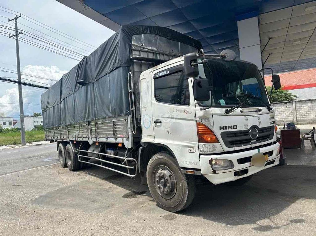 Hino FL 3 chân sx 2007 và 2008. Mua bán Xe tải, xe ben tại Thành phố Thuận An Bình Dương được đăng bởi ĐÔNG DONGFENG AUTO hình 1