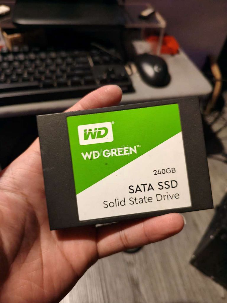 Ổ cứng SSD WD Green 240GB Đã sử dụng. Mua bán Linh kiện (RAM, Card...) tại Huyện Nhơn Trạch Đồng Nai được đăng bởi Anh Anh hình 1