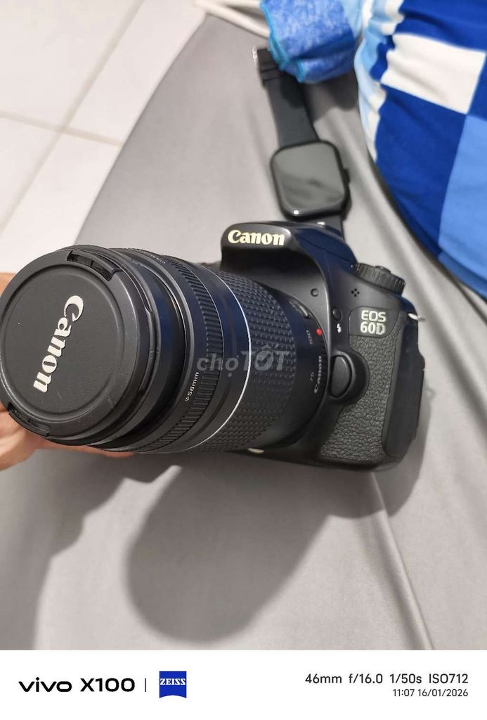 Máy ảnh Canon EOS 60D. Mua bán Máy ảnh, Máy quay tại Thành phố Bến Tre Bến Tre được đăng bởi Quí Báo hình 1