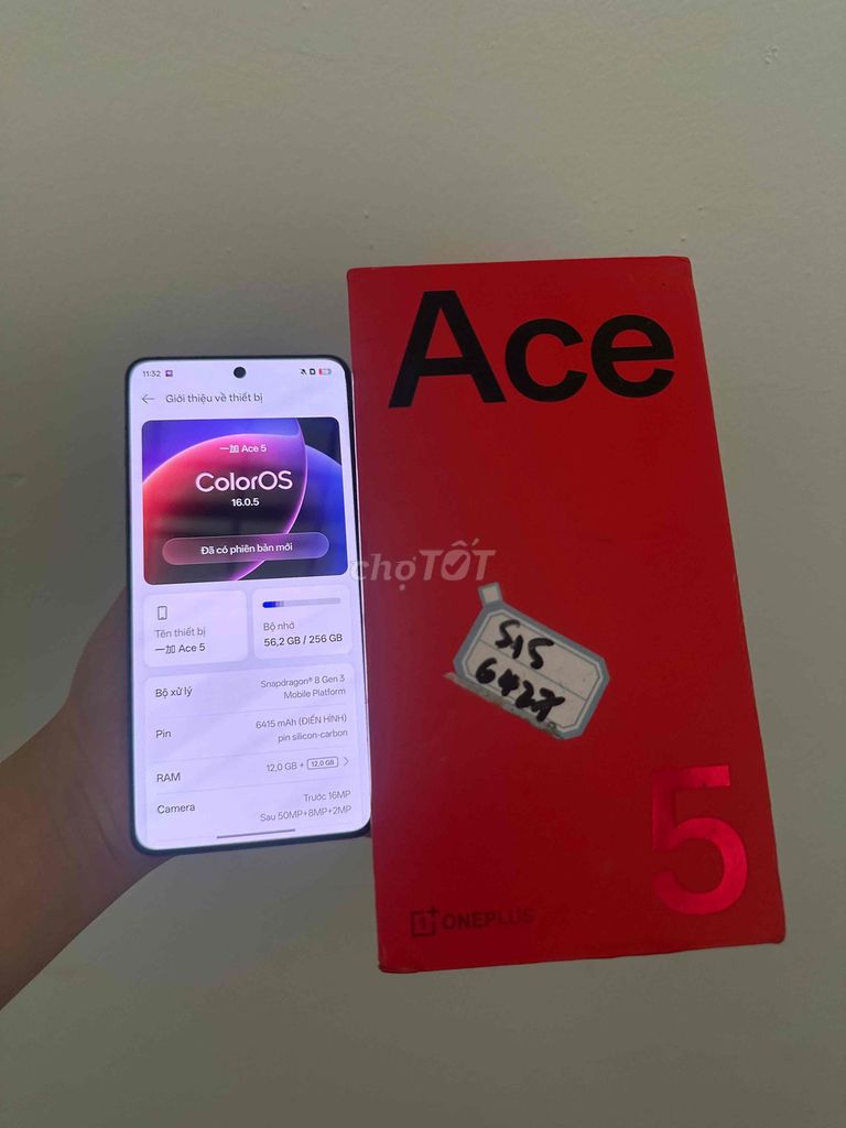 Lên đời cần bán Ace 5 zin full cn. Mua bán Điện thoại tại Quận Hoàng Mai Hà Nội được đăng bởi Thiên Tuấn hình 1