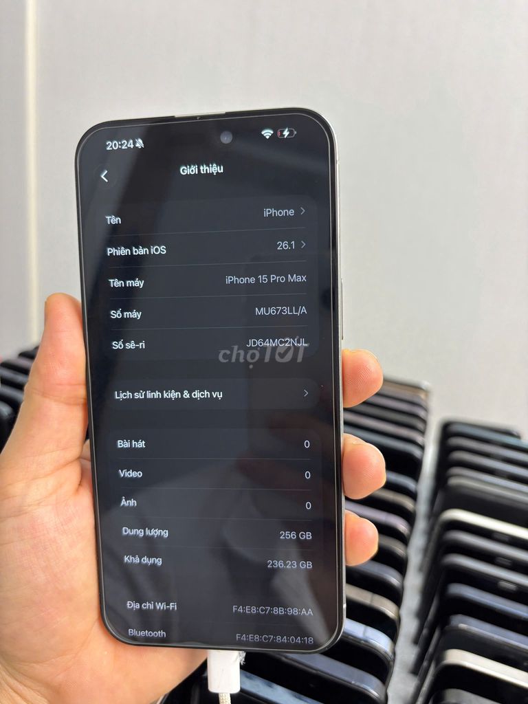 iPhone 15promax mất face id. Mua bán Điện thoại tại Quận Bắc Từ Liêm Hà Nội được đăng bởi Cửa hàng Bính Táo hình 1