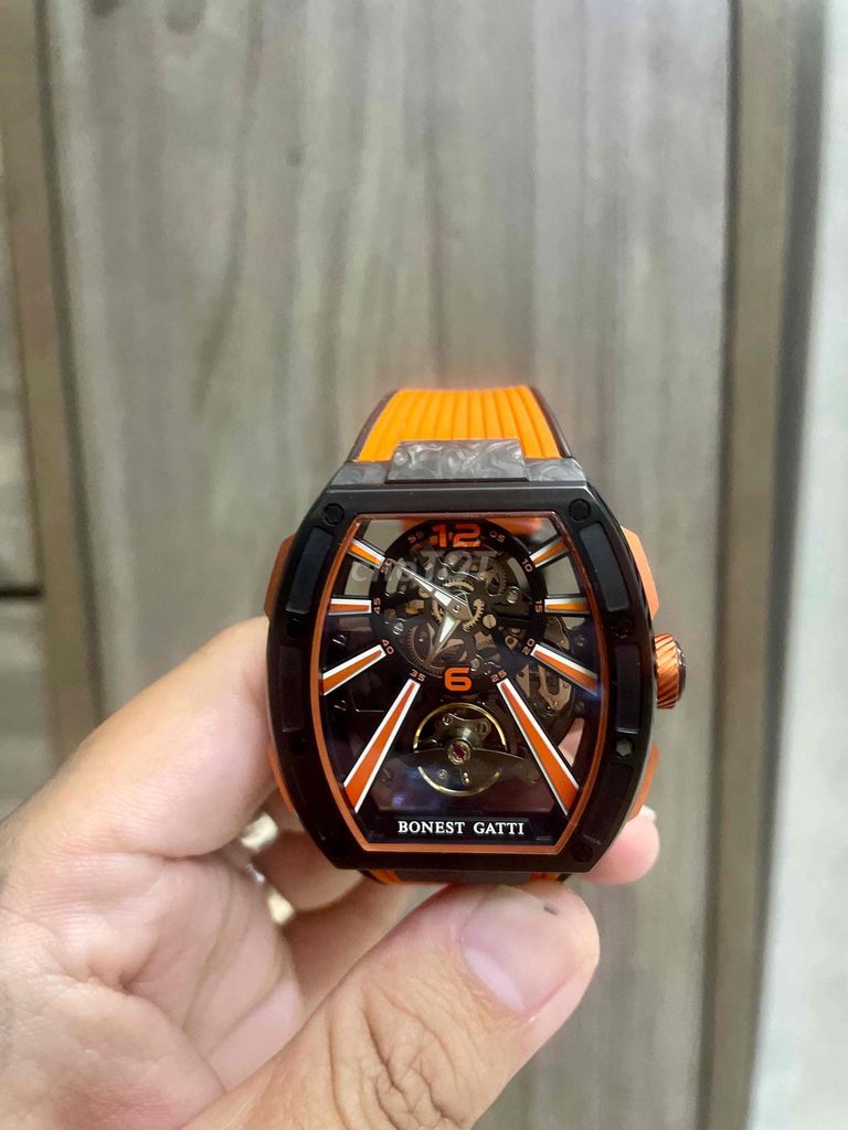 Đồng hồ Bonest Gatti BG9950 Đen cam. Mua bán Đồng hồ tại Thành phố Thủ Dầu Một Bình Dương được đăng bởi Ong Lâm Danh hình 1