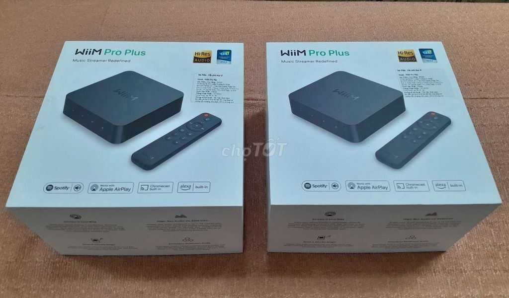 WiiM Pro Plus, DAC HI Res..HẾT HÀNG