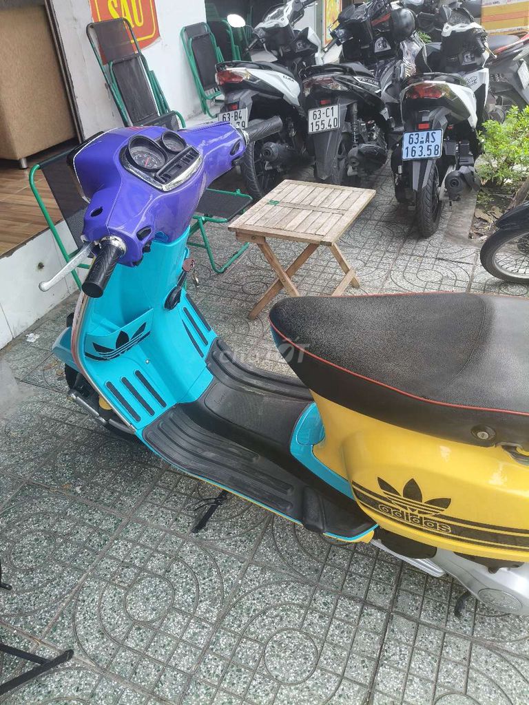Xe vespa Piaggio nhật full zin xe mới vỏ mới cáo. Mua bán Xe máy tại Thành phố Mỹ Tho Tiền Giang được đăng bởi tran minh hai hình 5