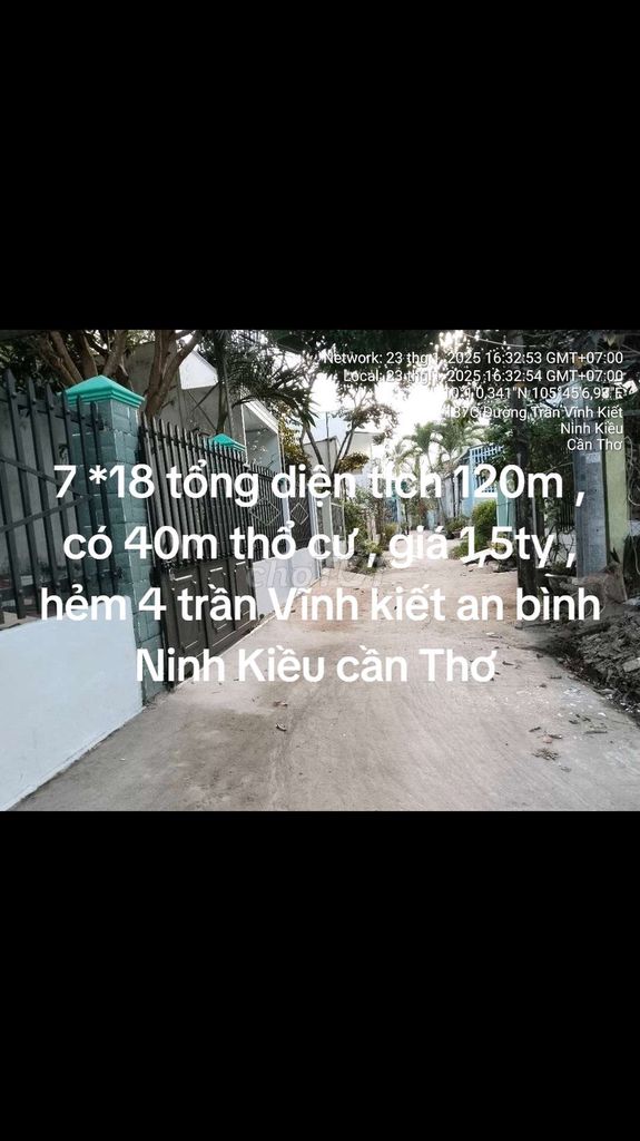 KV1 An Bình Ninh Kiều cần Thơ