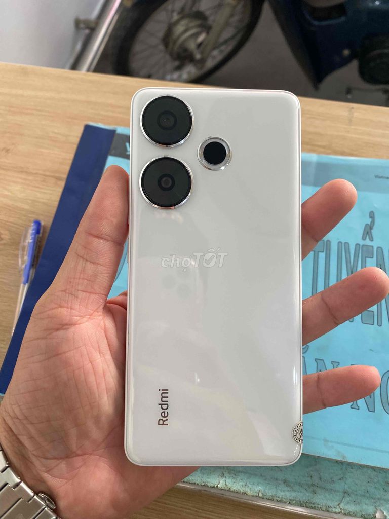 Xiaomi Redmi Turbo 3 256GB Trắng. Mua bán Điện thoại tại Thành phố Thủ Đức Tp Hồ Chí Minh được đăng bởi Hao Vovan hình 1