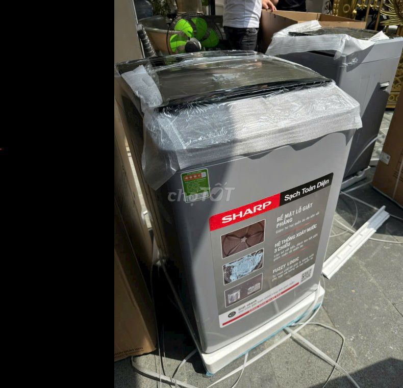 Máy giặt Sharp Inverter 9kg. Mua bán Máy giặt tại Quận 7 Tp Hồ Chí Minh được đăng bởi Huy Đồng hình 1