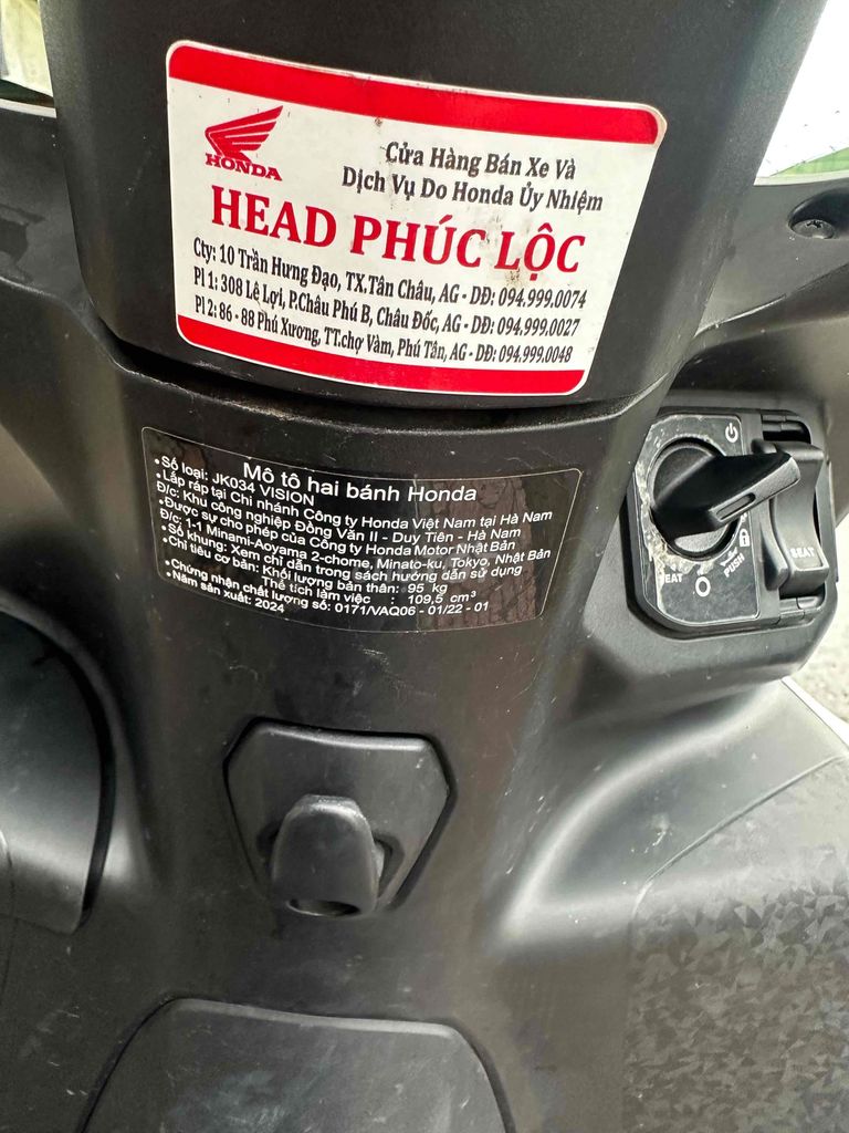 vison 2024 khoá smaskey odo 3 nghìn ( có bán góp). Mua bán Xe máy tại Thành phố Thuận An Bình Dương được đăng bởi xe máy phước thịnh hình 12