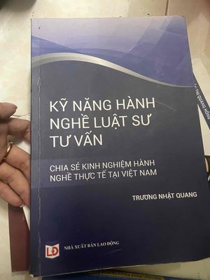 Kỹ năng hành nghề luật sư tư vấn. Mua bán Sách tại Quận 7 Tp Hồ Chí Minh được đăng bởi Amy