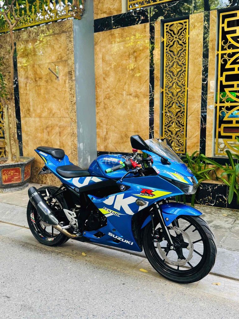 Suzuki GSX-R150 2020 черно-синий Смарт-ключ отличное состояние