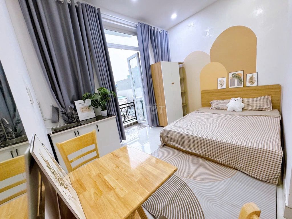 🌟 CĂN HỘ 32m BAN CÔNG - VIEW CỰC CHILL –Hà huy giáp, ĐH NTT 🌟 - ảnh 3