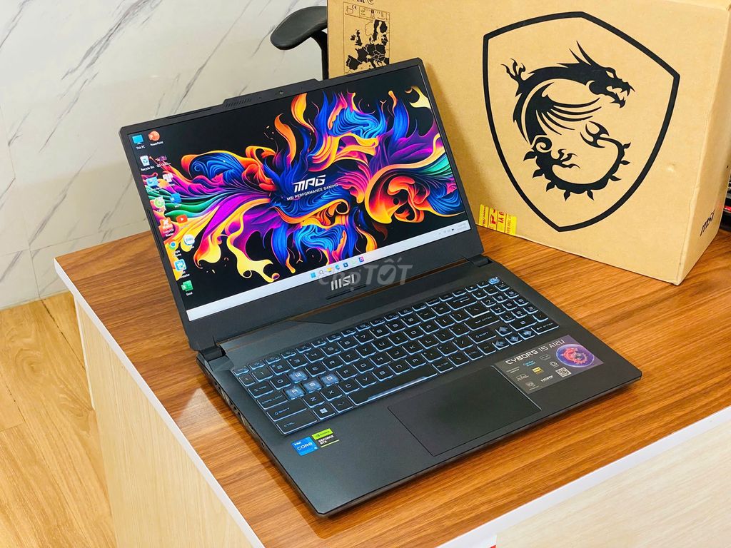 ✅MSI Cyborg 15 i5-12450H/512G/144Hz /RTX 2050 4G. Mua bán Laptop tại Thành phố Thuận An Bình Dương được đăng bởi Laptop Nam Cường hình 1