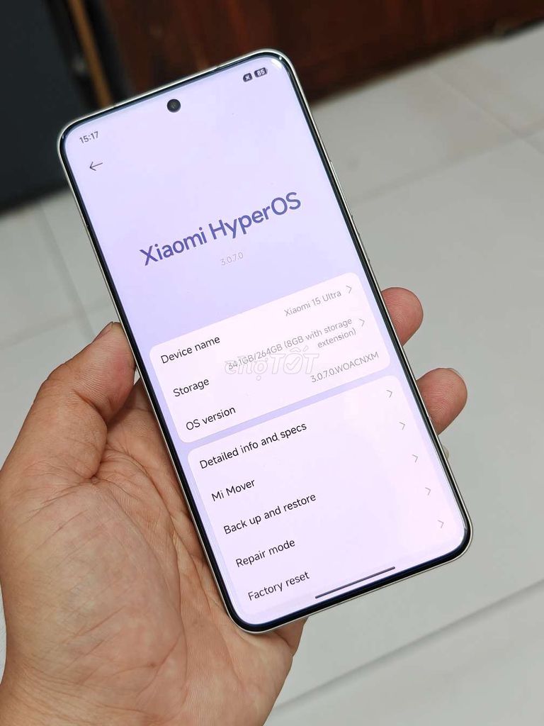Xiaomi 15 Ultra 256 GB có giao lưu. Mua bán Điện thoại tại Quận Bình Tân Tp Hồ Chí Minh được đăng bởi Kiều Oanh hình 1